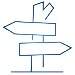 Wegweiser Icon