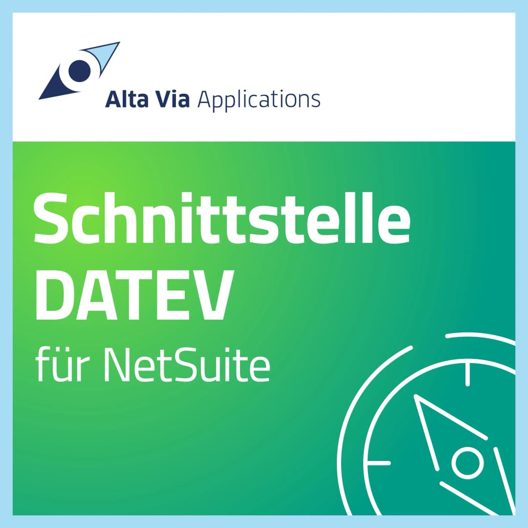 Schnittstelle DATEV für NetSuite