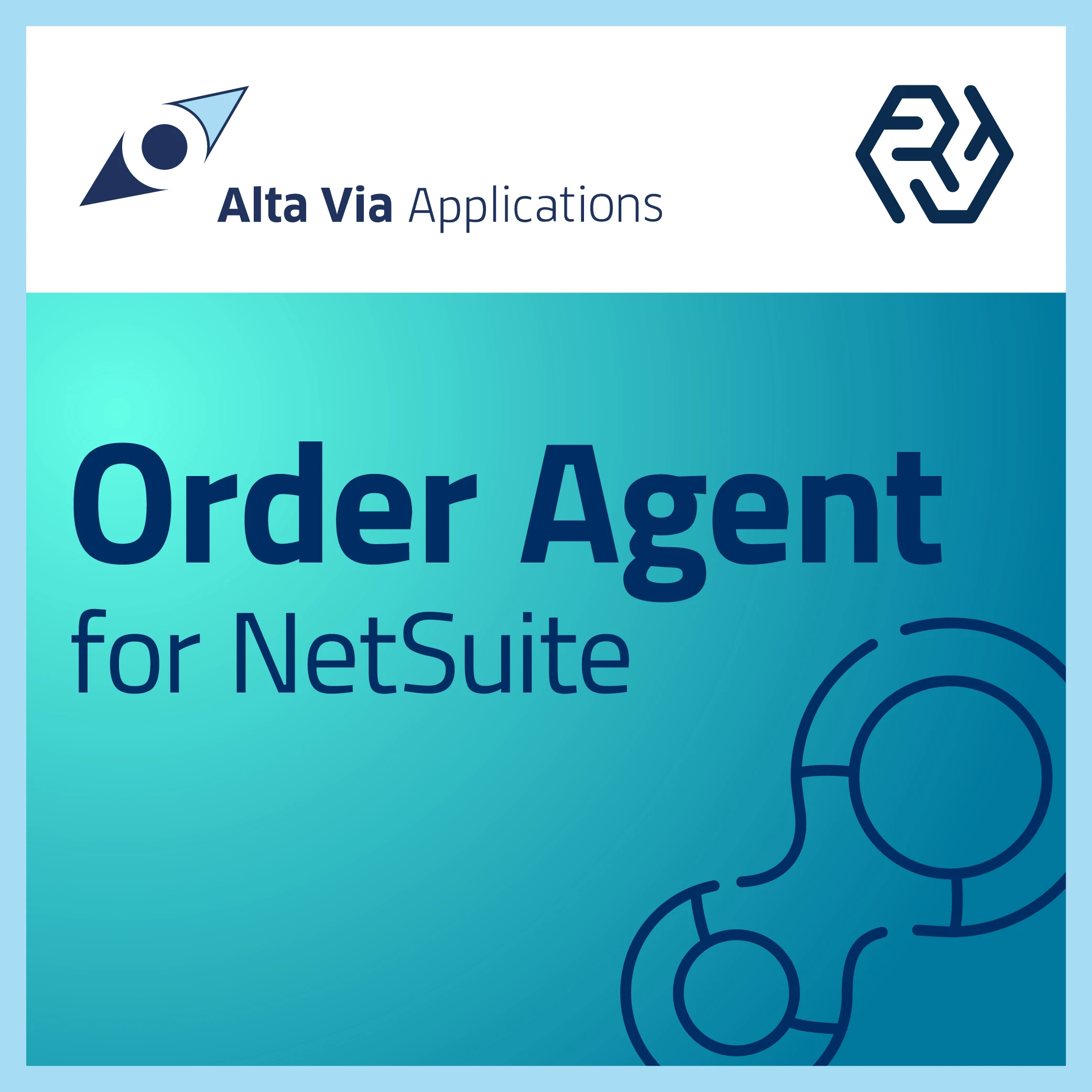 Product visual for Alta Via Order Agent for NetSuite
