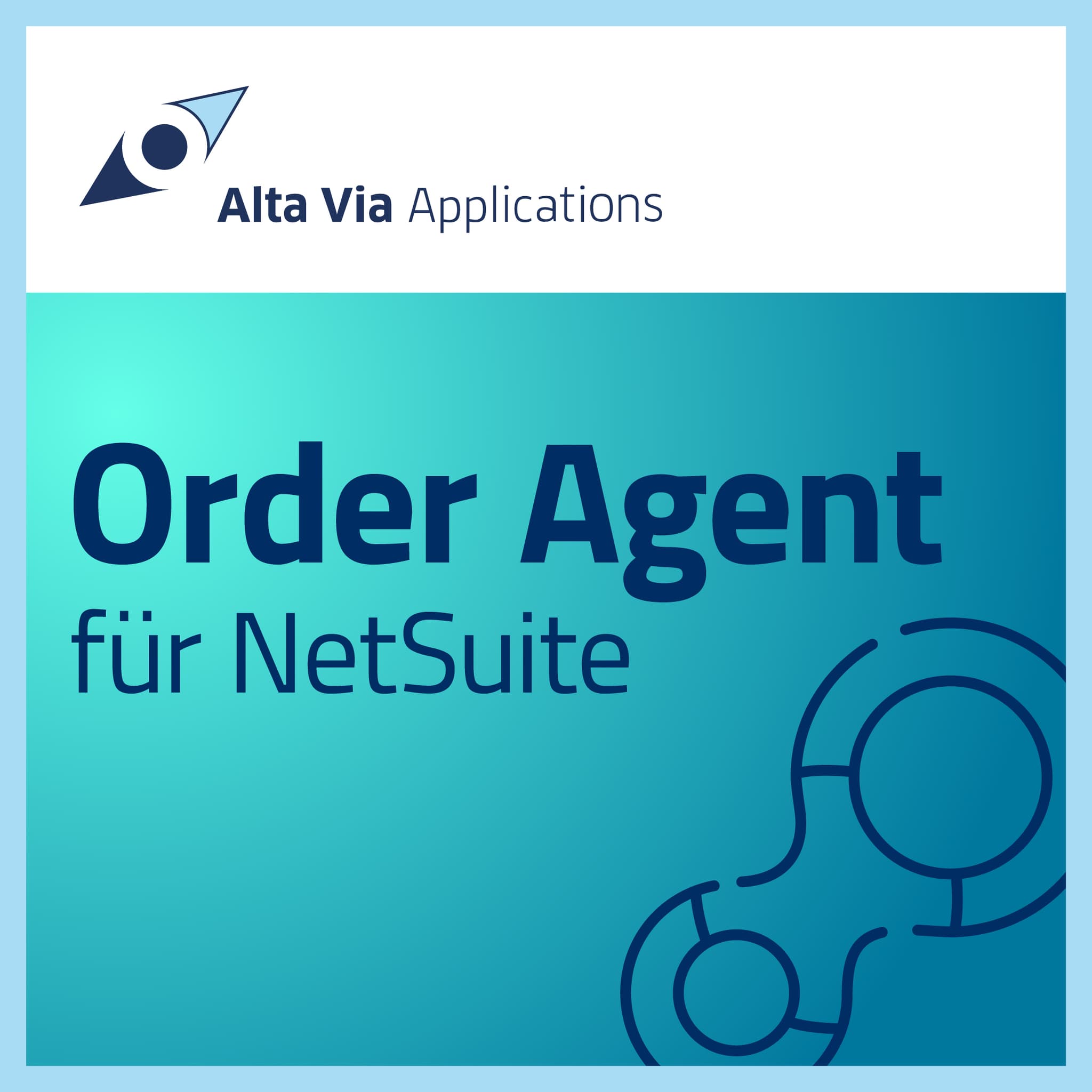Produktvisual Alta Via Order Agent für NetSuite