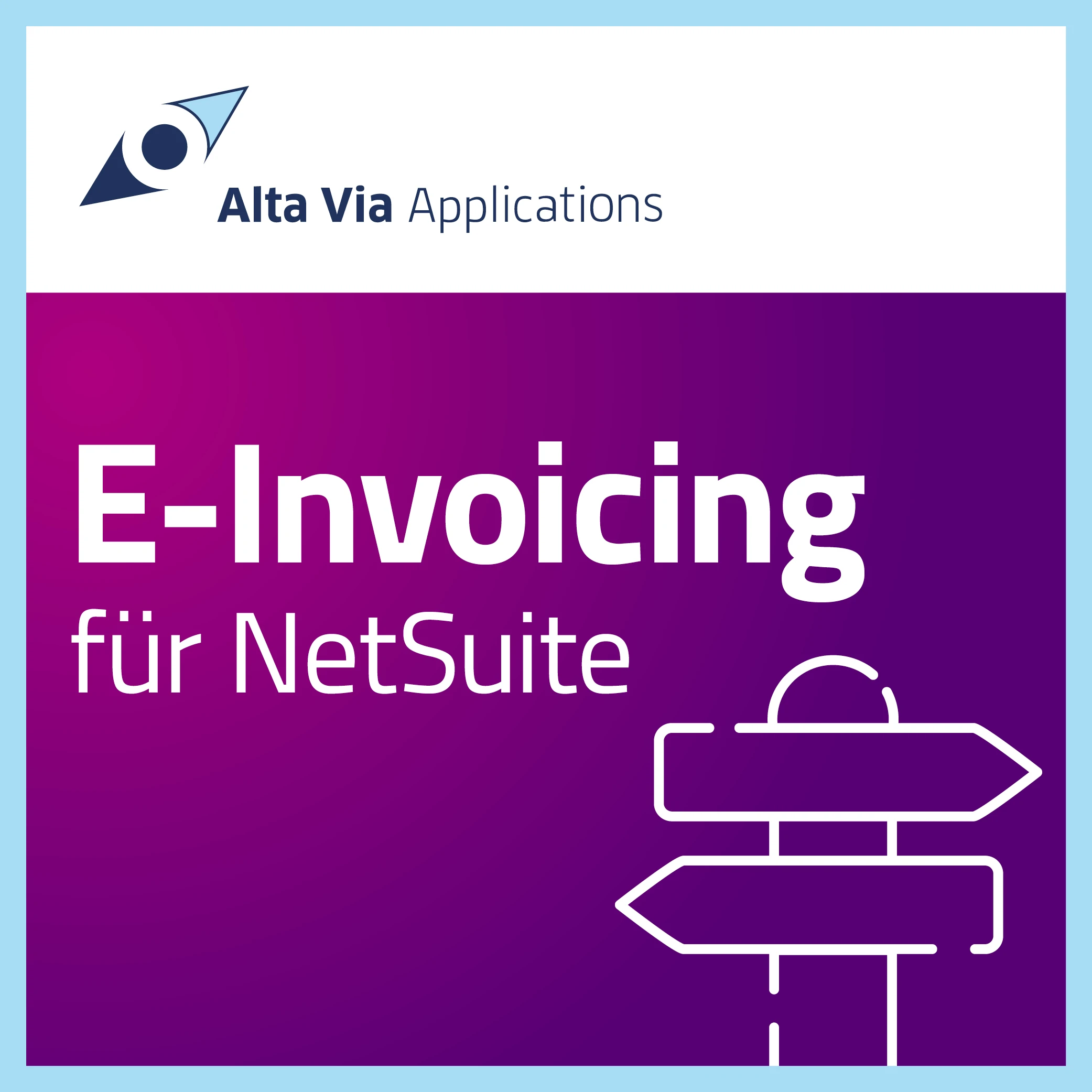 Alta Via E-Invoicing für NetSuite